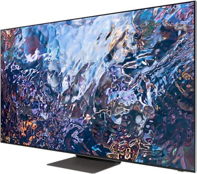 Телевизор QLED Samsung 75" QE75QN700BUXCE Q черный 8K Ultra HD 60Hz DVB-T2 DVB-C DVB-S2 USB WiFi Smart TV (RUS)