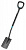 Лопата штыковая Gardena ErgoLine 17011-20 для земляных работ малый (17011-20.000.00)
