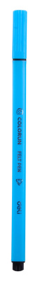 Фломастеры Deli EC10536 ColoRun трехгр. Вентилируемый смываемые 36цв. пластиковая туба