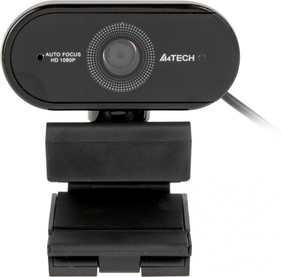 Камера Web A4Tech PK-930HA черный 2Mpix (1920x1080) USB2.0 с микрофоном