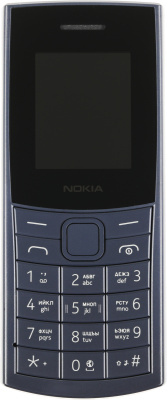 Мобильный телефон Nokia 110 4G DS TA-1543 0.048 синий моноблок 3G 4G 1.8" 240x320 Series 30+ 0.3Mpix GSM900/1800 MP3