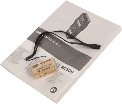 Детектор металла Bosch GMS 100 M синий/черный (0601081100)