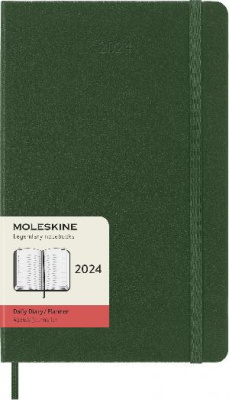 Ежедневник Moleskine CLASSIC Large 130х210мм 400стр. зеленый