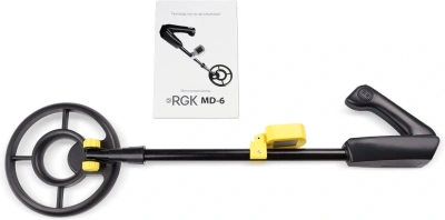 Металлоискатель RGK MD-6 черный/желтый (754866)