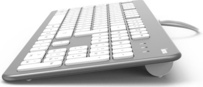 Клавиатура Hama KC-700 серебристый USB