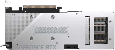 Видеокарта Gigabyte PCI-E 4.0 GV-N306TVISION OC-8GD 2.0 LHR NVIDIA GeForce RTX 3060Ti 8192Mb 256 GDDR6 1755/14000 HDMIx2 DPx2 HDCP Ret