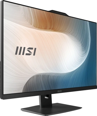 Моноблок MSI Modern AM272P 12M-1244XRU 27" Full HD i7 1255U (1.7) 32Gb SSD1000Gb Iris Xe без ОС GbitEth WiFi BT 120W клавиатура мышь Cam черный 1920x1080