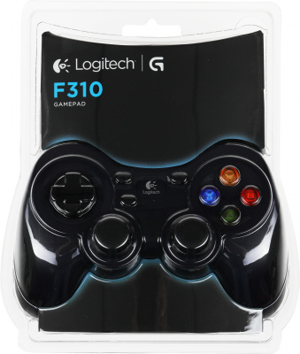 Геймпад Logitech F310 синий/черный USB (940-000138)