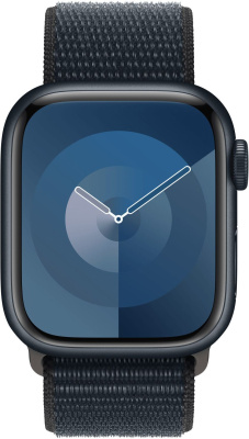 Смарт-часы Apple Watch SE 2023 A2722 40мм OLED корп.темная ночь Sport Loop рем.темная ночь разм.брасл.:O/S (MRE03LL/A)
