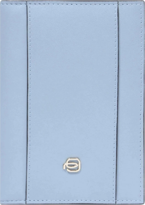Обложка для паспорта Piquadro Circle PP6340W92R/AZBE2 голубой/бежевый натур.кожа
