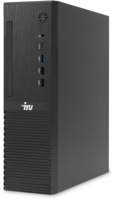 ПК IRU 310SC SFF i3 12100 (3.3) 8Gb SSD256Gb UHDG 730 Windows 11 Professional GbitEth 400W черный (1969054)