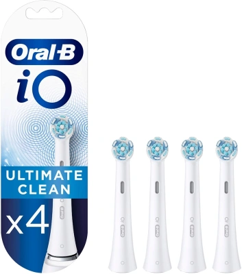 Насадка для зубных щеток Oral-B iO Ultimate Clean (упак.:4шт) белый