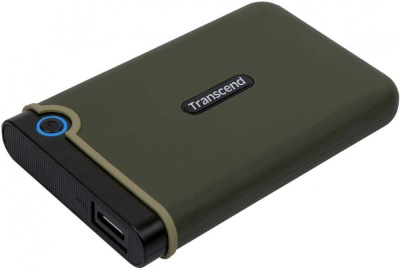 Жесткий диск Transcend USB 3.0 2Tb TS2TSJ25M3G StoreJet 25M3 (5400rpm) 2.5" зеленый