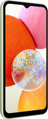 Смартфон Samsung SM-A145F Galaxy A14 64Gb 4Gb светло-зеленый моноблок 3G 4G 2Sim 6.6" 1080x2408 Android 50Mpix 802.11 a/b/g/n/ac NFC GPS GSM900/1800 GSM1900 TouchSc FM A-GPS microSD max1024Gb