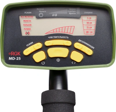 Детектор металла RGK MD-25 черный (754897)