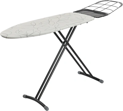Гладильная доска Starwind SW-IB1248 122x43см рег.высот. черный/белый