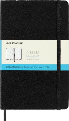 Блокнот Moleskine CLASSIC QP066 Large 130х210мм 240стр. пунктир твердая обложка черный
