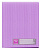 Папка с 30 прозр.вклад. Бюрократ Crystal -CR30VIO A4 пластик 0.5мм фиолетовый