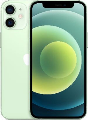 Смартфон Apple A2399 iPhone 12 mini 64Gb 4Gb зеленый моноблок 3G 4G 1Sim 5.4" 1080x2340 iOS 16 12Mpix 802.11 a/b/g/n/ac/ax NFC GPS TouchSc Protect