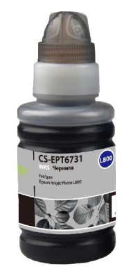 Чернила Cactus CS-EPT6731 T6731 черный 100мл для Epson L800/L810/L850/L1800