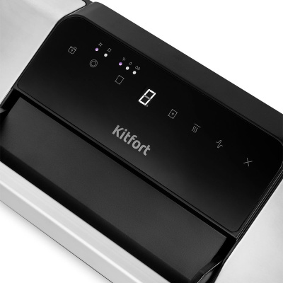 Вакуумный упаковщик Kitfort КТ-1532 130Вт черный/серебристый
