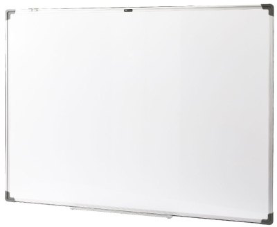 Доска магнитно-маркерная Deli E39034A лак белый 90x120см алюминиевая рама