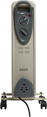 Радиатор масляный Oasis UT-20 2000Вт серый