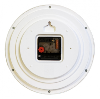 Часы настенные аналоговые Бюрократ WallC-R69P D22см белый (WALLC-R69P22/WHITE)