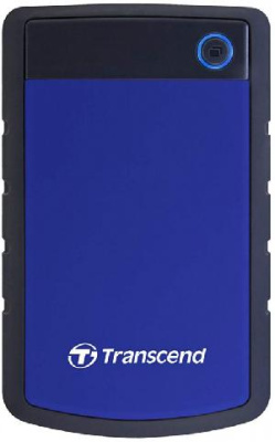 Жесткий диск Transcend USB 3.0 4Tb TS4TSJ25H3B StoreJet 25H3 (5400rpm) 2.5" синий