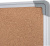Доска пробковая Deli E39054 пробка 90x120см алюминиевая рама