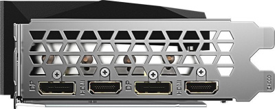 Видеокарта Gigabyte PCI-E 4.0 GV-N3070GAMING OC-8GD 2.0 LHR NVIDIA GeForce RTX 3070 8192Mb 256 GDDR6 1815/14000 HDMIx2 DPx2 HDCP Ret