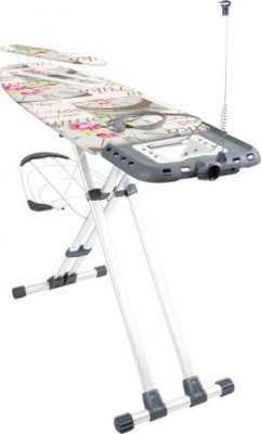 Гладильная доска Ника Валенсия 1 123.5x46см рег.высот. рукав.платф. ассорти/рисунок (НВ1/1)