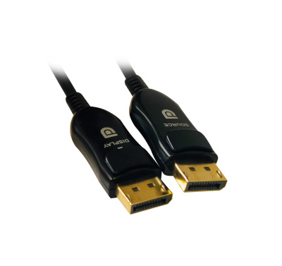 Кабель аудио-видео Digma 1.4v AOC DisplayPort (m)/DisplayPort (m) 20м. позолоч.конт. черный (BHP DP 1.4-20)