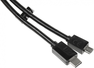 Кабель Hama H-200644 00200644 USB Type-C (m)-micro USB (m) 0.75м черный