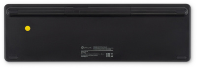 Клавиатура Оклик K614W черный USB беспроводная slim Multimedia Touch (1979327)