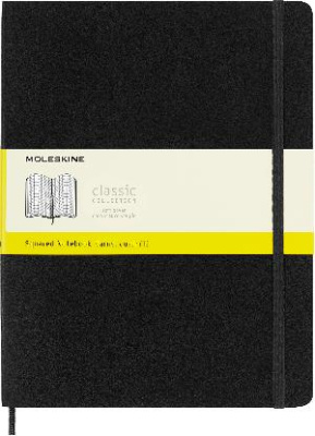 Блокнот Moleskine CLASSIC SOFT QP622 XLarge 190х250мм 192стр. клетка мягкая обложка черный