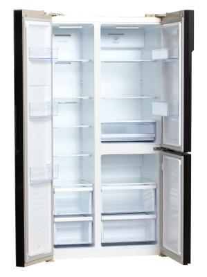 Холодильник Hyundai CS5073FV 3-хкамерн. шампань инвертер