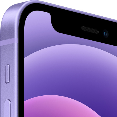 Смартфон Apple A2399 iPhone 12 mini 64Gb 4Gb фиолетовый моноблок 3G 4G 1Sim 5.4" 1080x2340 iOS 16 12Mpix 802.11 a/b/g/n/ac/ax NFC GPS TouchSc Protect