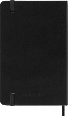 Еженедельник Moleskine CLASSIC WKLY Pocket 90x140мм 144стр. черный