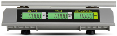 Весы торговые Mertech M-ER 326AC-15.2 LCD серый (3040)