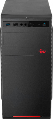 ПК IRU Home 310H5SE MT i3 10105 (3.7) 8Gb 1Tb 7.2k SSD240Gb UHDG 630 Windows 11 Professional 64 GbitEth 400W черный (1793511)