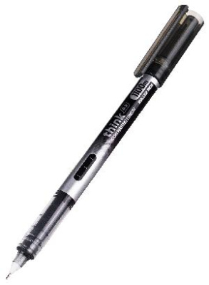Ручка роллер Deli Think (EQ300-BK) черн d=0.5мм черн. черн. стреловидный пиш. наконечник