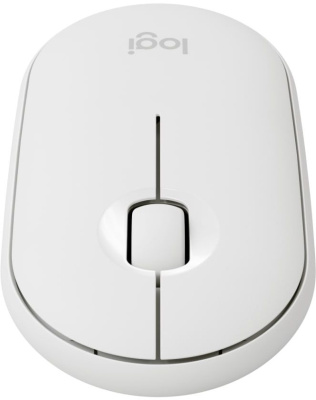 Мышь Logitech M350 белый оптическая (1000dpi) беспроводная BT/Radio USB (2but)