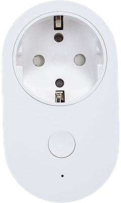 Умная розетка Xiaomi Mija Smart Plug 2 EU Wi-Fi белый (BHR6868EU)