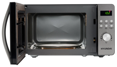 Микроволновая Печь Hyundai HYM-D2074 20л. 700Вт черный/серебристый