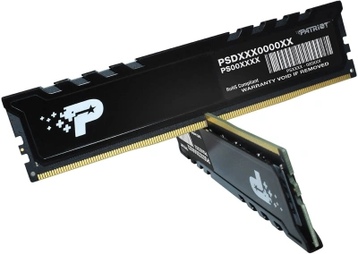 Память DDR5 2x16GB 5600MHz Patriot PSP532G5600KH1 Signature Premium RTL PC5-44800 CL46 DIMM 288-pin 1.1В kit single rank с радиатором Ret