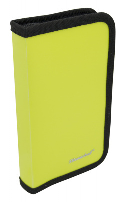 Пенал Silwerhof 850956 Neon желтый/черный 1отд. 190х110х28 пластик