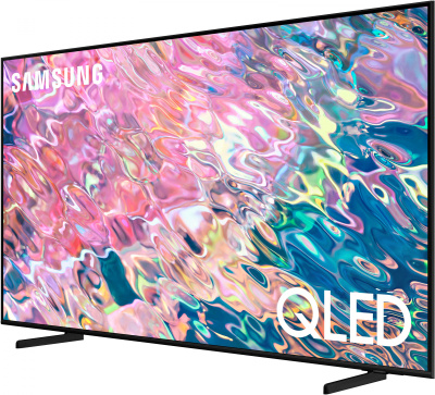 Телевизор QLED Samsung 65" QE65Q60BAUXCE Q черный 4K Ultra HD 50Hz DVB-T2 DVB-C DVB-S2 WiFi Smart TV (RUS)
