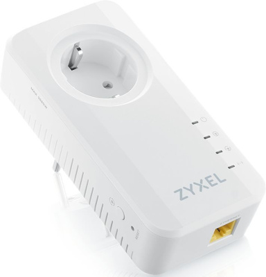 Сетевой адаптер Powerline Zyxel PLA6457 PLA6457-EU0201F AV2400 Gigabit Ethernet (упак.:2шт)