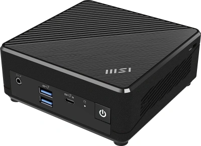 Неттоп MSI Cubi N ADL-016BRU N200 (1) UHDG без ОС 2xGbitEth WiFi BT 65W черный (936-B0A911-091)
